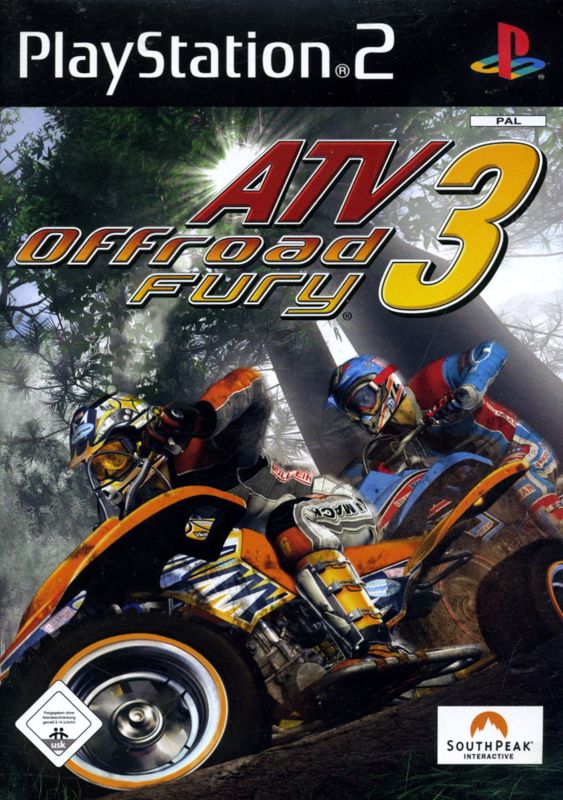 ATV Offroad Fury 3 box art for Playstation 2